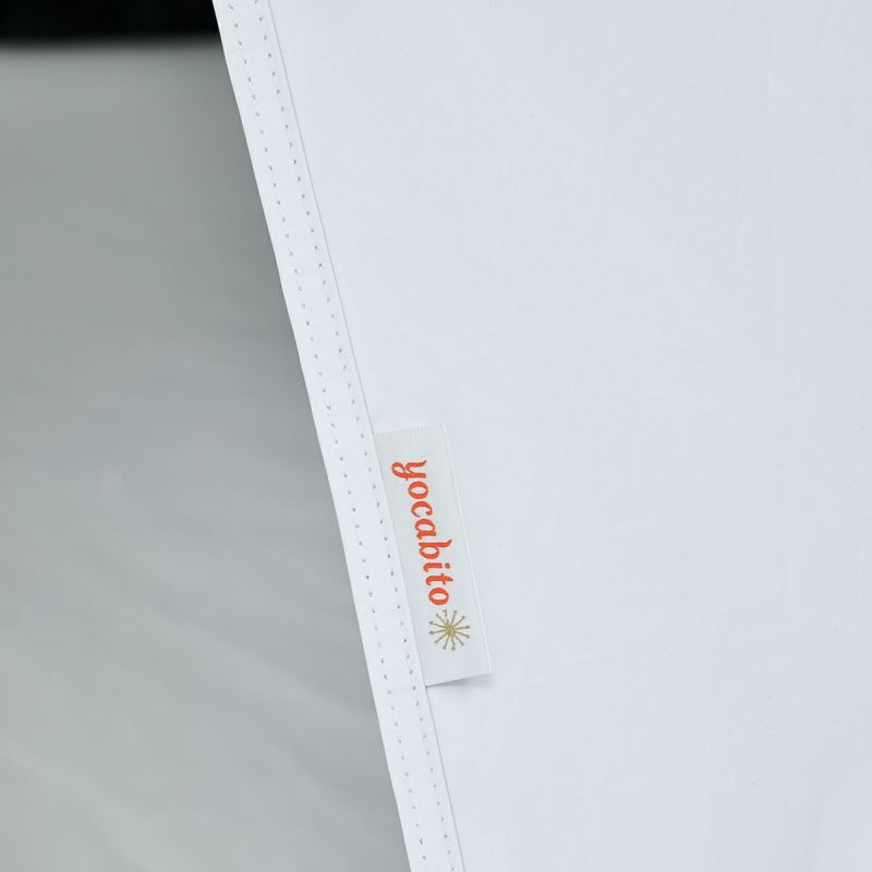 yocabito ヨカビト cocoon コクーン サンシェード ワンタッチテント 日よけ 白 シンプル おしゃれ 公園