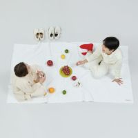 yocabito ヨカビト heidi ハイジ レジャーシート おしゃれ 布 白 シンプル 無地