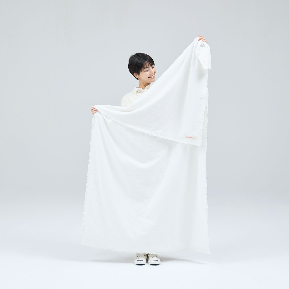 yocabito ヨカビト heidi ハイジ レジャーシート おしゃれ 布 白 シンプル 無地