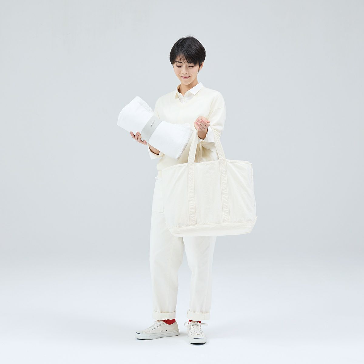 yocabito ヨカビト heidi ハイジ レジャーシート おしゃれ 布 白 シンプル 無地