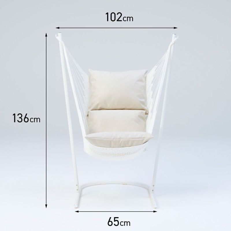 yocabito ヨカビト RESORT ハンモック チェア 白 シンプル おしゃれ インテリア 