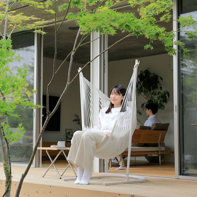 yocabito ヨカビト RESORT ハンモック チェア 白 シンプル おしゃれ インテリア 
